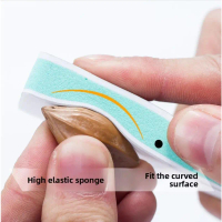 Green White Polishing Block Multi Purpose Buffing Pad for Silver Jewelry and Antique Curios