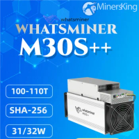 Whatsminer M30S++ Bitcoin miner BTC crypto mining rig ASIC miner machine
