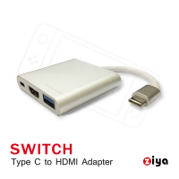 [ZIYA] 任天堂 SWITCH HDMI 視訊轉接線 4K 精緻流暢款