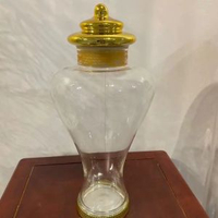 泡酒瓶人蔘鹿茸藥材泡酒家用創意泡酒瓶加厚密封10斤擺件工藝瓶