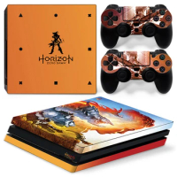 Horizon GAME PS4 PRO Skin Sticker Decal Cover for ps4 pro Console and 2 Controllers PS4 pro skin Vinyl