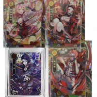 Anime Demon Slayer Blade Card Flash Ex Szr Card Kamado Tanjirou Nezuko Rare Card Collection Christmas Birthday Gift