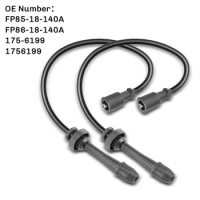 2Pcs Spark Plug Wire Set For Mazda Protege 2001-2003 Protege5 L4 2.0L 175-6199, 1756199 Replacement Parts Accessories