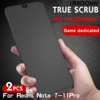 2Pcs/Lot Matte Tempered Glass For Redmi Note 8 9 10 11 12 Pro Redmi Note 9S Screen Protector For Redmi Note 12 Pro Glass Note 12