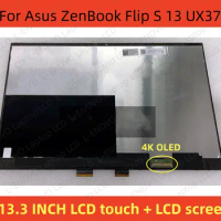 oriignal For Asus ZenBook Flip S 13 UX371EA UX371E UX371 UX371JA screen 13.3" touch LCD display component