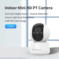 Vstarcam C994 3MP 1296P Wireless PTZ IP Dome Camera Full Color AI Humanoid Detection Home Security CCTV Intercom Baby Monitor