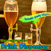 Drink dispenser  Juice dispenser Juice jug Tower beer dispenser Beer tower Glowing Ice Tube Built-in