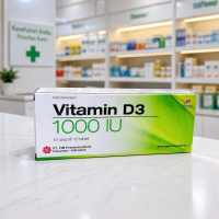 VITAMIN D3 PIM 1000 IU SUPLEMEN KESEHATAN