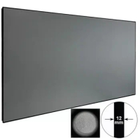 100 Inch Projector Screen 16:9 Anti-light Soft Ultra Short Throw Laser Projection inch ALR PET Crystal screen