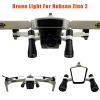 Night Flight Searchlight Flashlight with Bracket for Hubsan Zino 2/ZINO 2+ Drone Night Flying LED Light UAV Battery Powerd Lamp