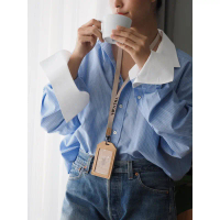 New ! 15mm สายคล้องบัตรพนักงานกับสีซองแมชกัน สั่งทำชื่อ YES IDID / MINI Lanyard