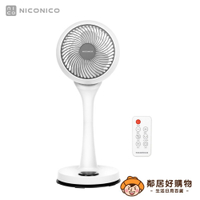 【NICONICO】二代小白循環扇-遙控版 電風扇 DC扇 小白扇 陀螺扇 風扇