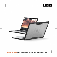 【UAG】UAG Macbook Air 15吋（2023/2024）耐衝擊保護殼-全透明(M2/M3保護殼)