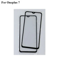 For Oneplus 7 Touch Screen 1+7 Glass Digitizer Panel Front Glass Sensor Oneplus7 Without Flex One plus 7 6.41"