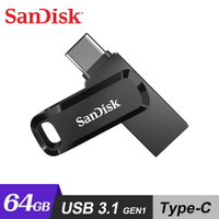 【SanDisk】Ultra Go USB Type-C 雙用隨身碟 64G【三井3C】