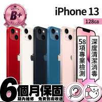 【Apple】B+ 級福利品 iPhone 13 128G(6.1吋)