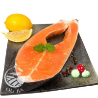 【歐呷私廚】嚴選智利中段鮭魚切片-380G±10%/片 10入組