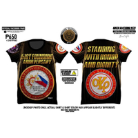2023 new2024 AKP 51st Anniversary Alpha Kappa Rho Full Sublimation T-Shirt Frat Shirt (Skeptron) -ZT