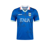 Italy เสื้อฟุตบอลผู้ชาย สีฟ้า