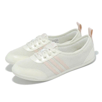 【adidas 愛迪達】休閒鞋 Diona Ballet 女鞋 粉 米白 珠光 芭蕾舞 愛迪達(JR7317)