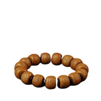 Bodhi Original Seed Tibetan Jingang Pipal Tree Seed Beads Bracelet Men's and Women's Hand Toy Collectables-Autograph Bracelet