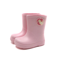 【Disney 迪士尼】迪士尼 Disney Princess 公主系列 小美人魚 雨鞋 粉紅色 中童 童鞋 D323513 no119
