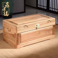 公司貨 超低價 整板獨板樟木箱子字畫箱全香樟木儲物箱婚嫁箱字畫箱全實木箱帶鎖 快速發貨