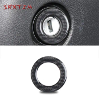 For Volkswagen Scirocco Mk3 2009-2016 Car Key Start Up Ring Carbon Fiber 3d Stickers Ignition Switch Keyhole Sticker