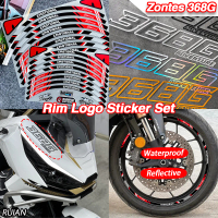 Bộ Dán Xe Mô Tô Zontes 368G Tem Logo Tùy Chỉnh Tem Vành Xe Vinyl Phản Quang Chống Nước Decal Zontes 
