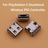 10pcs Type-C Micro USB Charging Port Plug for PlayStation 5 Dualshock Wireless PS5 Controller Connector