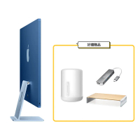 iMac 24吋 M1晶片 256G 藍+品牌床頭燈+獨享包