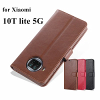 AZNS Case Flip Cover Leather Case for Xiaomi Mi 10T lite 5G Pu Leather Phone Bags protective Holster for Xiaomi Mi 10T lite 5g