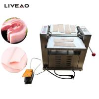Pig Meat Pork Skin Removing Peeling Separating Machine
