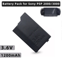1200mAh Lithium Ion Rechargeable Battery Pack 3.6V Replacement for Sony PSP 2000/3000 PSP-S110 Play Station Portable Gamepad