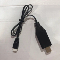 ที่ชาร์จ USB, 2S 7.4V 1A, สำหรับแบตเตอรี่ Lipo 7.4V 2S, พร้อมขั้วต่อ XH-3P, เหมาะสำหรับ RC Car, Dron