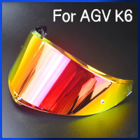 หมวกกันน็อค Visor สำหรับ AGV หมวกกันน็อครถจักรยานยนต์ Night Vision Visor เลนส์กรณีสำหรับ AGV K6หมวกกันน็อคเลนส์กระจกอุปกรณ์มอเตอร์ไซค์