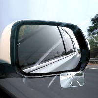汽車後視鏡 小圓鏡 輔助鏡 倒車小圓鏡 360度高清盲區輔助鏡倒車神器送配件