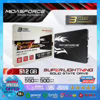 SSD Midas Super Lightning Force 500GB - SSD SATA 3