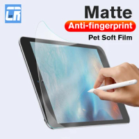 Anti-fingerprint Matte Pet Soft Film for Apple iPad Mini 2 3 4 5 Full Cover Screen Protector iPad Pro 11 Air 1 2 10.2 No Glass