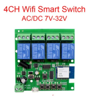 1 PCS Tuya APP Smart Home Remote Control Module Green Plastic For Alexa Google Home