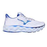 MIZUNO WAVE SKY 8 SW 男慢跑鞋-4E-超寬楦 J1GC241101 淺灰藍銀