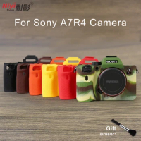 Soft Silicone Rubber Camera Case Armor Skin DSLR bag Cover for Sony A7R4 A7M4 ILCE-7RM4 Alpha 7R IV