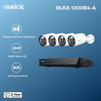 Reolink 8CH DVR for Reolink 5MP/8MP/12MP IP Security Camera 16CH NVR P2P H.265 24/7 Video Recorder Surveillance System Kit