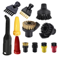 Brush Head Powerful Nozzle Parts Accessories Kit For Karcher Steam Vacuum Cleaner Machine SC1 SC2 SC3 SC4 SC5 SC7 CTK10 CTK20