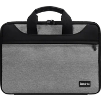 Fashion Women Men Laptop Hand Bag 11/12/13/14/15/16/17inch Waterproof Shockproof Laptop Briefcase with Charger Bag