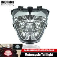 For Honda CBR 125 150 250 300 R CBR250R CBR300F CB150 Motorcycle Accessories LED Taillight Brake Turn Signal Lamp Rear Light