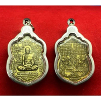 [Tiktok] เหรียญหลวงพ่อรวย รุ่น๘๙ มหามงคล วัดตะโก อยุธยา ปี 2553 เนื้อทองฝาบาตร เลี่ยมกรอบสแตนเลส