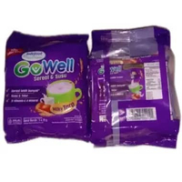 Gowell Sereal & Susu Taro Polybag 150gr, Gowell Sereal & Susu Cokelat Polybag 150gr Gowell Sereal & 