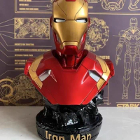 Iron Man Hand Avengers Decoration Model Marvel Doll Statue Boy Toy Birthday Gift Resin Exquisite Hand