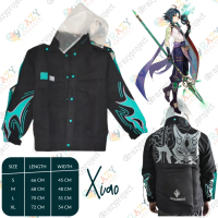 Genshin Impact Xiao Anime Cosplay Jacket Hoodie